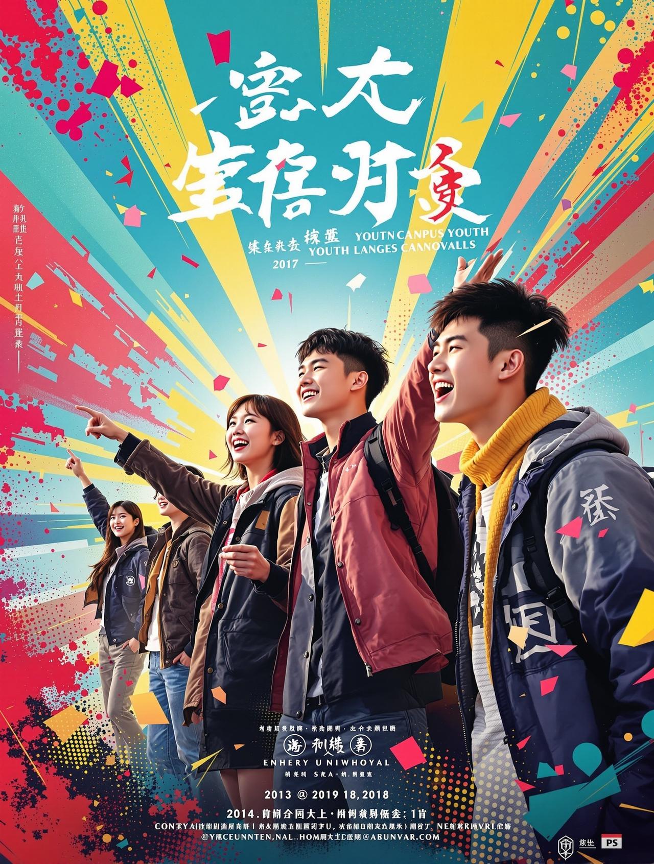 大屁股影院出品青春片《青春方程式》海报